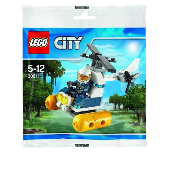 LEGO CITY: Swamp Police Helicopter 30311 - Poly Bag - NEW LEGO Toy Gift Idea - Picture 1 of 4